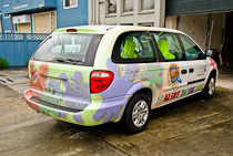 Vehicle Wrap for State Government Vehicle in Seattle