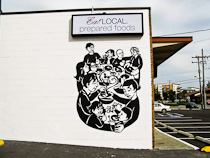 Painted Wall Mural In Burien, WA