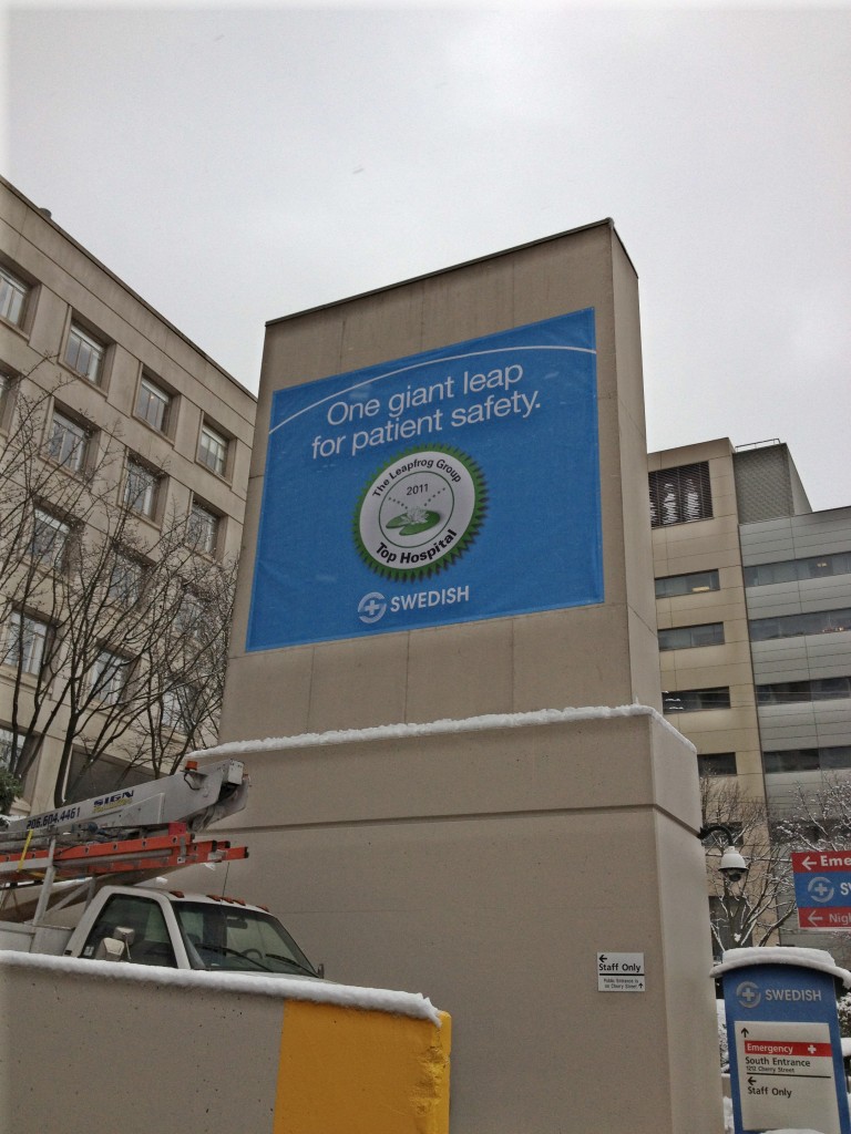Swedish Hospital Sign