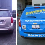Raymark Plumbing Vehicle Wrap